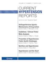 Current Hypertension Reports 3/2020