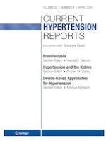 Current Hypertension Reports 4/2020