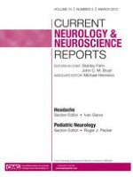 Current Neurology and Neuroscience Reports 2/2010