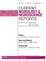 Current Neurology and Neuroscience Reports 1/2011