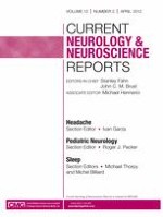 Current Neurology and Neuroscience Reports 2/2012