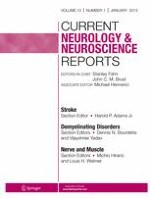 Current Neurology and Neuroscience Reports 1/2013