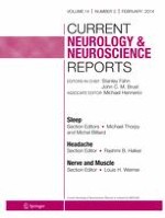 Current Neurology and Neuroscience Reports 2/2014
