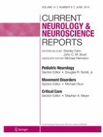 Current Neurology and Neuroscience Reports 6/2014