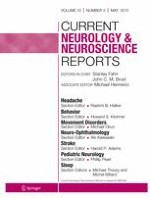 Current Neurology and Neuroscience Reports 5/2015