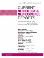 Current Neurology and Neuroscience Reports 2/2016