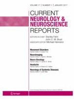 Current Neurology and Neuroscience Reports 1/2017
