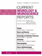 Current Neurology and Neuroscience Reports 10/2017