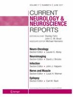 Current Neurology and Neuroscience Reports 6/2017