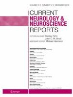 Current Neurology and Neuroscience Reports 12/2018