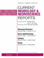 Current Neurology and Neuroscience Reports 5/2018