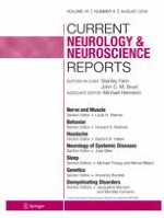 Current Neurology and Neuroscience Reports 8/2018