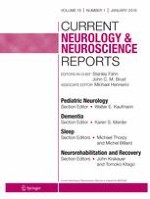 Current Neurology and Neuroscience Reports 1/2019