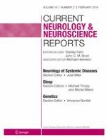 Current Neurology and Neuroscience Reports 2/2019