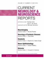 Current Neurology and Neuroscience Reports 5/2019
