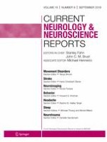 Current Neurology and Neuroscience Reports 9/2019