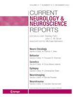 Current Neurology and Neuroscience Reports 12/2021