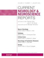 Current Neurology and Neuroscience Reports 1/2022