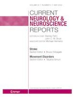 Current Neurology and Neuroscience Reports 5/2022