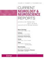 Current Neurology and Neuroscience Reports 12/2023