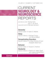 Current Neurology and Neuroscience Reports 9/2023