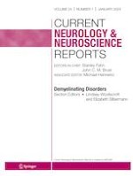 Current Neurology and Neuroscience Reports 1/2024