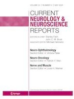 Current Neurology and Neuroscience Reports 5/2024