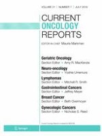 Current Oncology Reports 7/2019