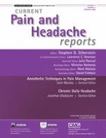 Current Pain and Headache Reports 1/2007