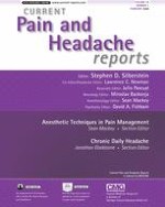 Current Pain and Headache Reports 1/2008