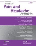 Current Pain and Headache Reports 6/2008