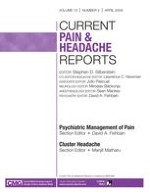 Current Pain and Headache Reports 2/2009