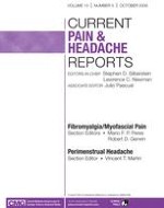 Current Pain and Headache Reports 5/2009