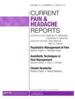 Current Pain and Headache Reports 2/2010