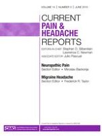 Current Pain and Headache Reports 3/2010