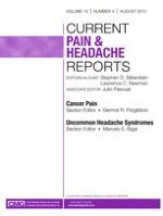 Current Pain and Headache Reports 4/2010