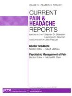 Current Pain and Headache Reports 2/2011