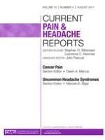 Current Pain and Headache Reports 4/2011