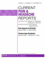 Current Pain and Headache Reports 6/2011