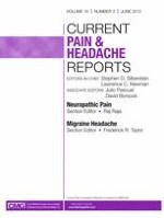 Current Pain and Headache Reports 3/2012
