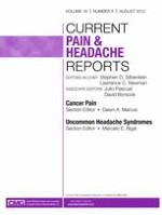 Current Pain and Headache Reports 4/2012