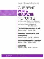 Current Pain and Headache Reports 3/2013