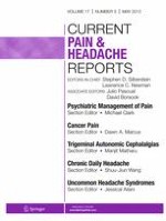 Current Pain and Headache Reports 5/2013