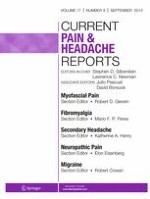 Current Pain and Headache Reports 9/2013