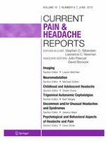 Current Pain and Headache Reports 6/2015