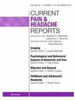 Current Pain and Headache Reports 12/2016