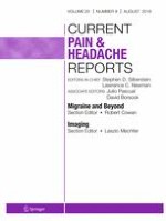 Current Pain and Headache Reports 8/2016