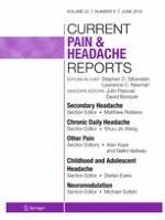 Current Pain and Headache Reports 6/2018