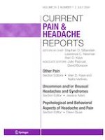 Current Pain and Headache Reports 7/2020