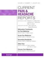 Current Pain and Headache Reports 1/2021